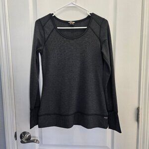 Eddie Bauer Motion Long-Sleeve Scoop Neck Pullover Shirt Womens Sz XS